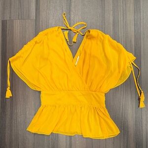 Tularosa Vibrant Yellow Blouse